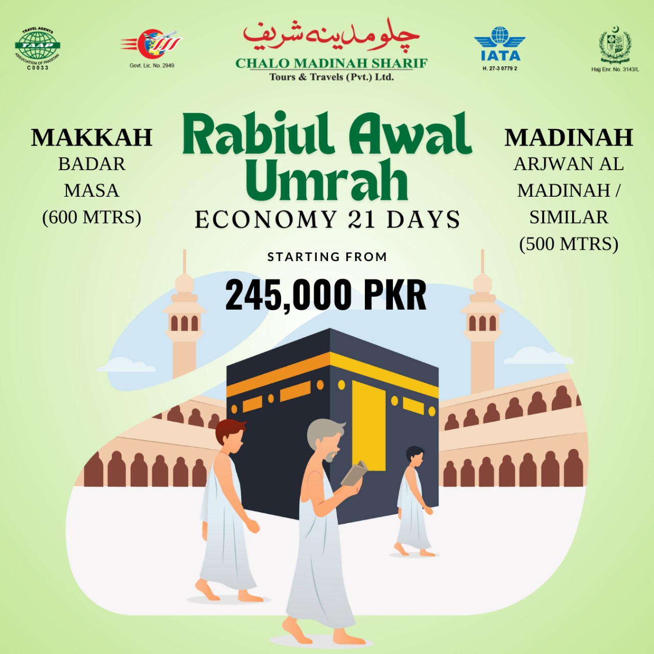 Eco 05-21 Days Rabiul Awal Umrah